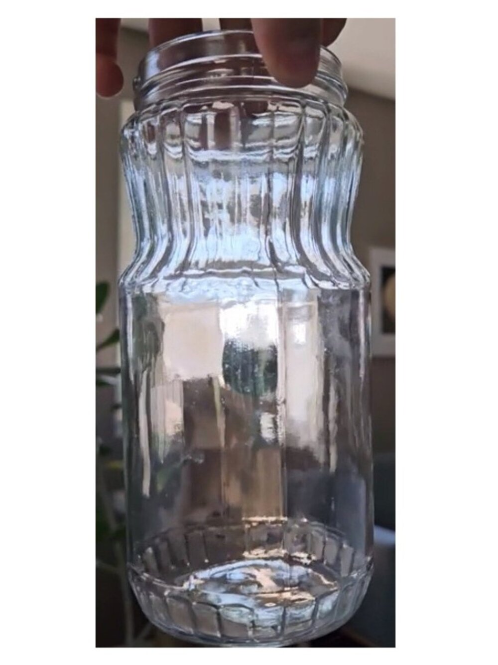 Vintage Planters Peanuts Glass Jar Collectible 1997 pretty vase decor wedding